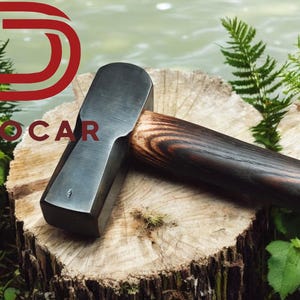 2.5lbs Dog Head Forget Hammer – Heavy-Duty Precision Tool for Blacksmiths and Craftsmen, Ideal for Power-Driven Projects and Detaile Shaping