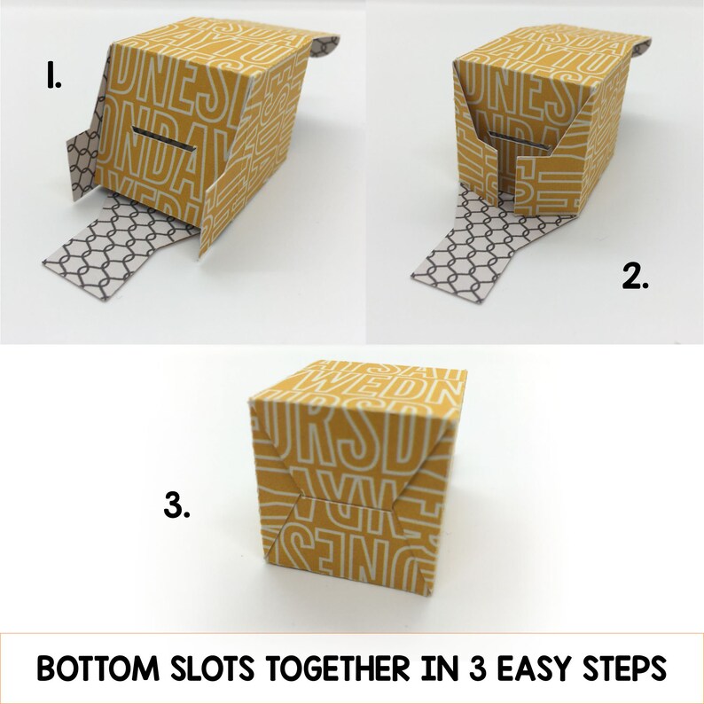Simple Cube / Cuboid / Box Template (SVG Download) - Cricut and ...
