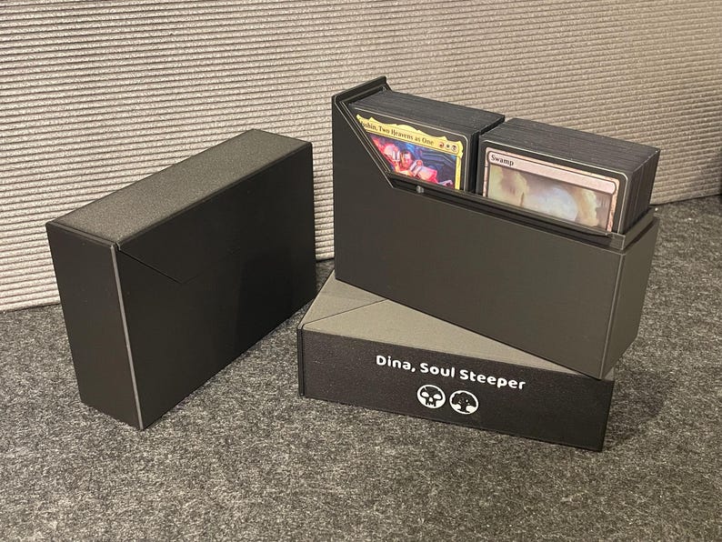 Slimline MTG Commander Deck Box - 3D Printer Files (STL, 3MF) - Board ...