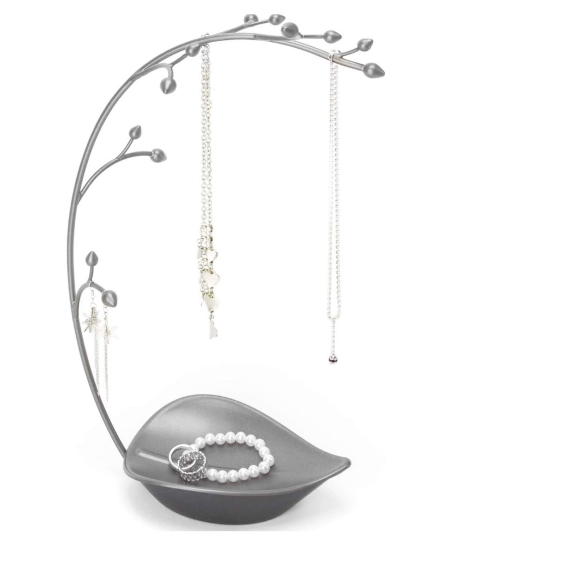 Jewelry Hanging Tree Stand Jewelry holder Necklace Metal Etsy