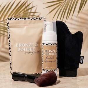 All-Natural Self Tanning Kit | Mousse, Powder, Mitt & Brush image 1