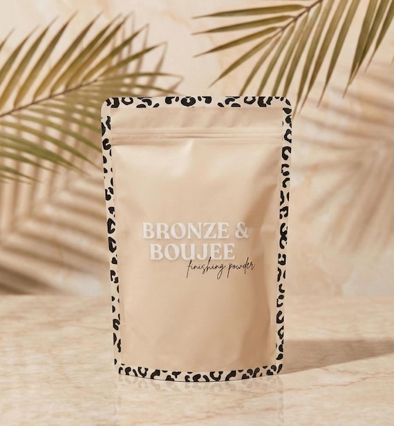 Bronze and Boujee Spray tan finishing drying powder