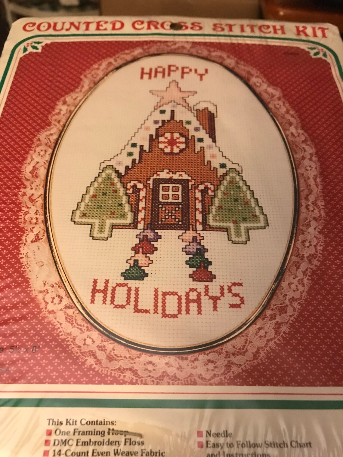 Counted Cross Stitch Christmas Kit - Etsy