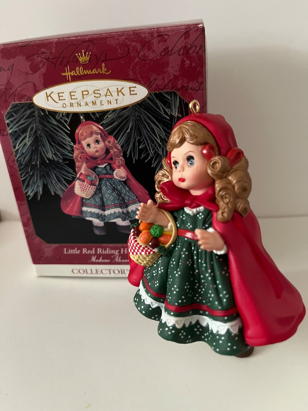 Little Red Riding Hood 1991 Madame Alexander Series Ornament - Etsy