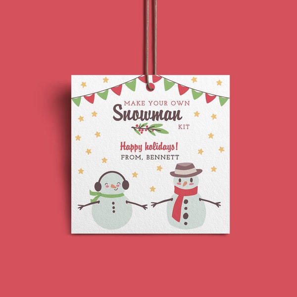 Make Your Own Snowman - Etsy