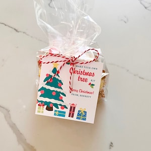 Make a Christmas Tree Kit, Christmas Gift, Party Favor, Holiday Class Gift, Winter Craft, School Activity