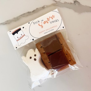S'mores Halloween Party Bags, Camping Halloween Party Favors, Halloween Party Bags, S'mores Party Favor Bags, S'mores Party Favors, Smores