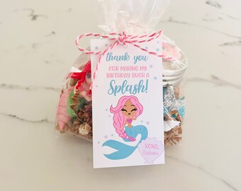 Mermaid Party Favors, Mermaid Modeling Clay Birthday Party Favors, Little Mermaid Party Favors
