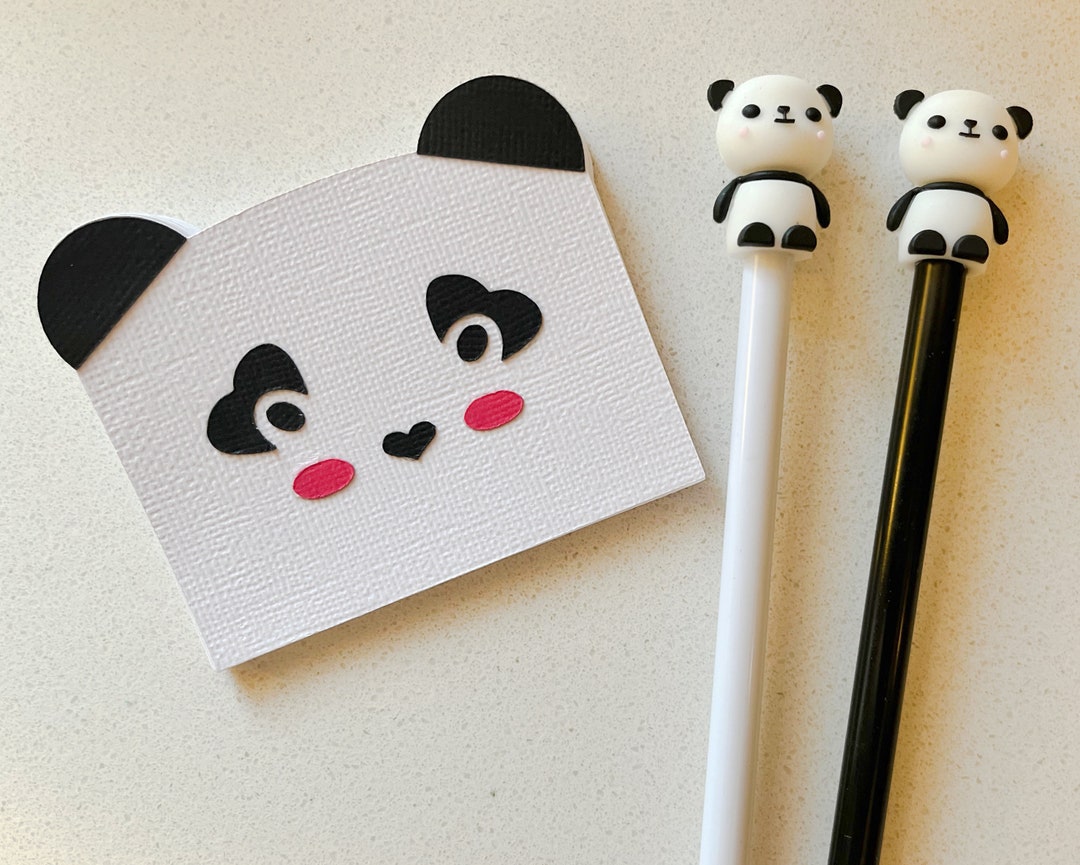 Mini Panda Note Pad, Mini Panda Notebook, Panda Party Favor, Birthday ...