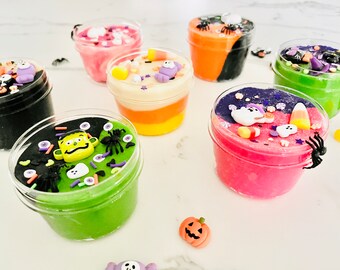 Halloween Modeling Clay Kit, Halloween Sensory Jars, Halloween Party Favors, Halloween Sensory Bins, Fall Sensory Kit