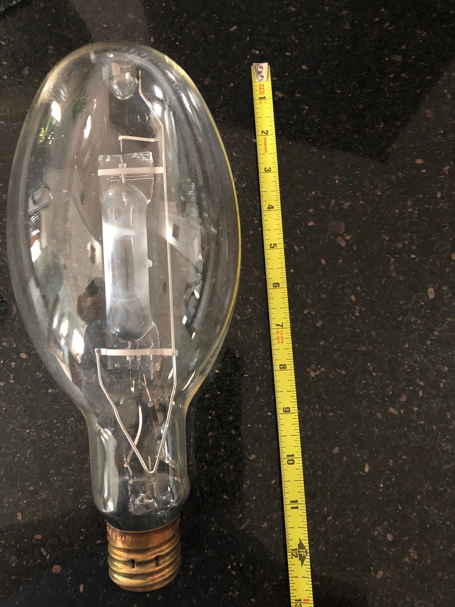 Vintage Large Mercury Light Bulb Etsy