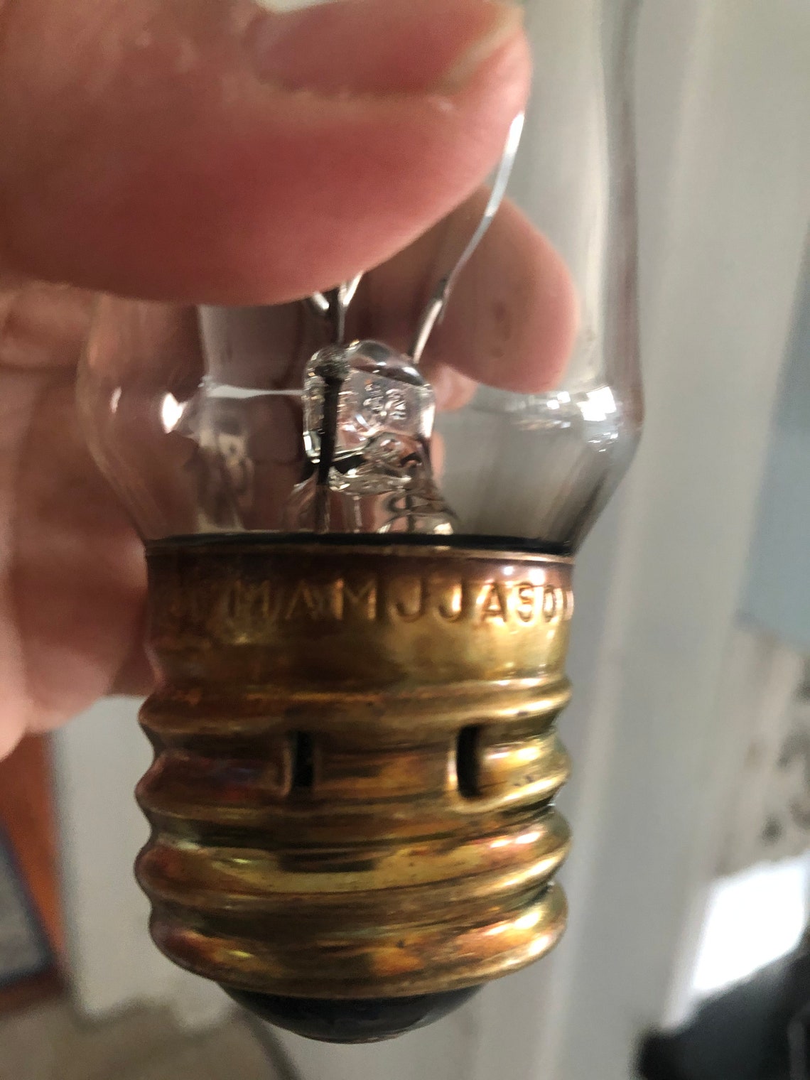 Vintage Large Mercury Light Bulb Etsy