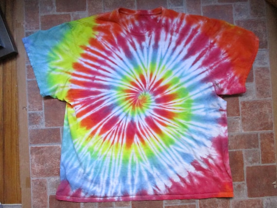 Tie Dye T-Shirt, Vintage, Colorful - image 1