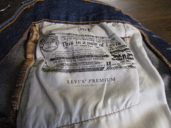 Levis 501 Premium Big E Jeans - image 9