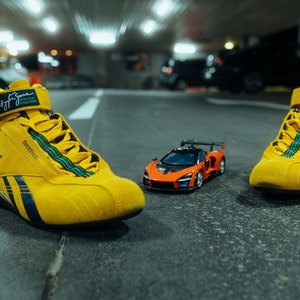 Vintage Rare Ayrton Senna Reebok Shoes 42 Size Ayrton - Etsy UK