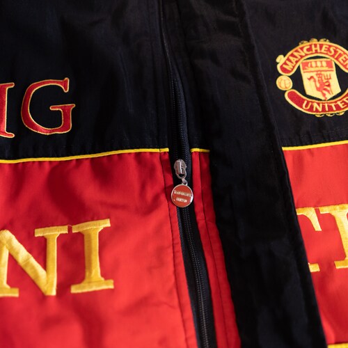 Vintage Manchester United Jacket | L Size | Football Jacket | Vintage Football Jacket | Red Devils | AIG | Manchester United shops