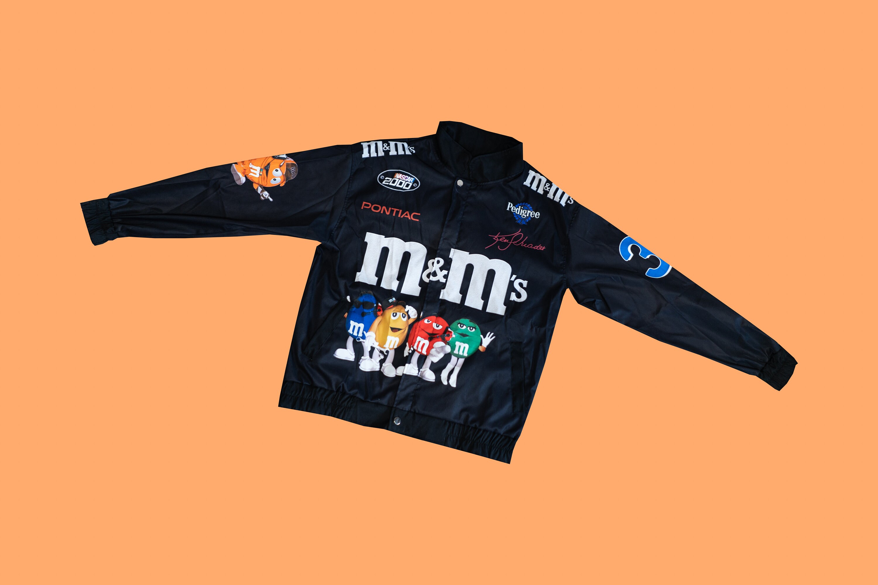 Vintage M\u0026ms Nascar Jacket M Size Mms 