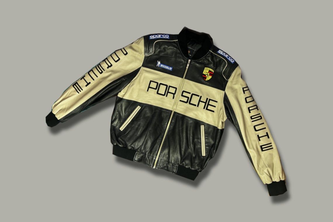 Vintage Porsche Leather Jacket | L Size | Porsche Racing Vintage Porsche Leather Jacket | L Size | Porsche Racing