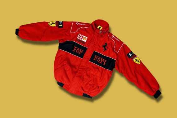 Chaqueta F1 Vintage Racing Chaqueta Ferrari Guatemala