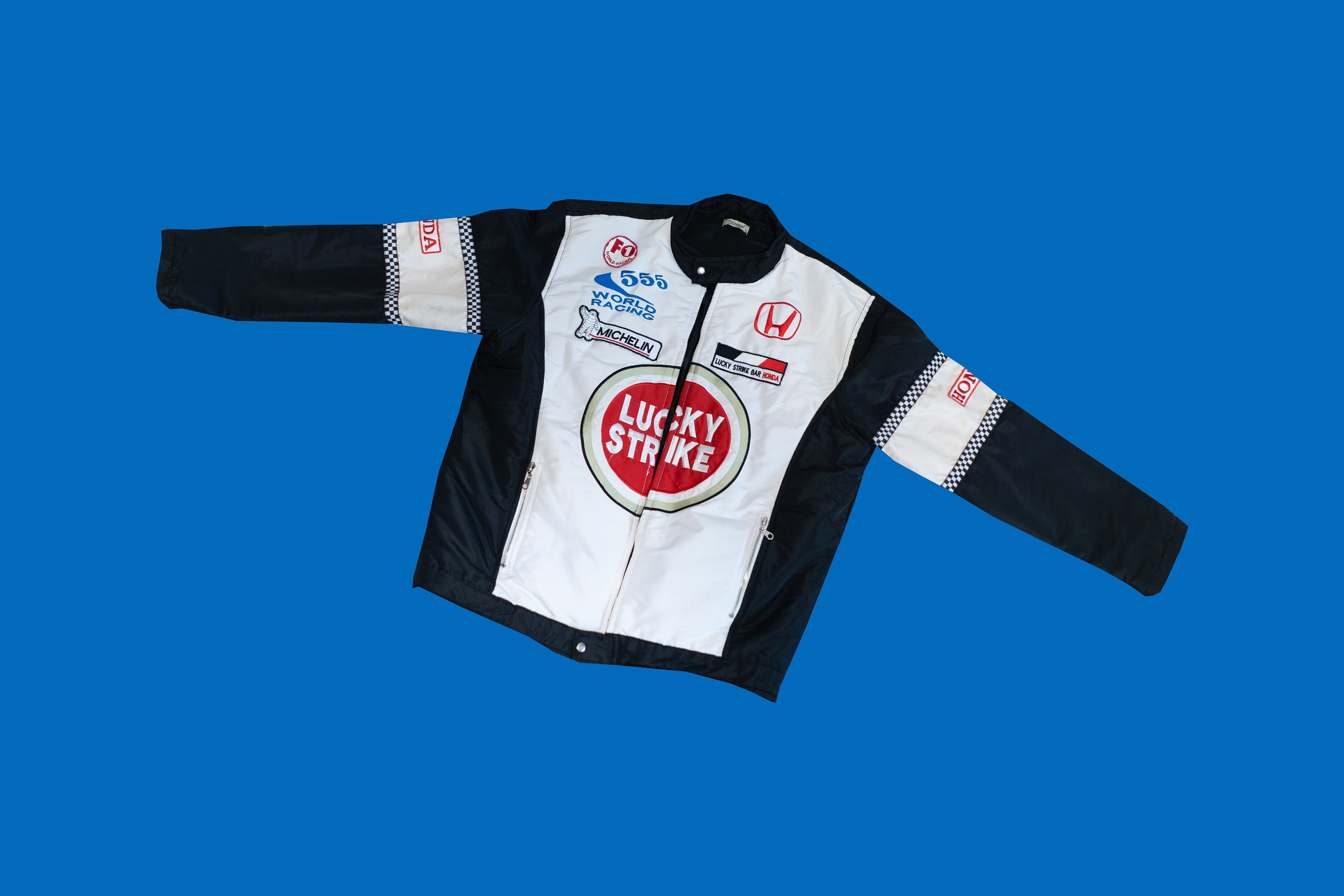 【F1 BAR Honda】 Lucky Strike 【スポーツジャケット】 Lucky Strike Bar Honda 555 World racing Formula 1 team