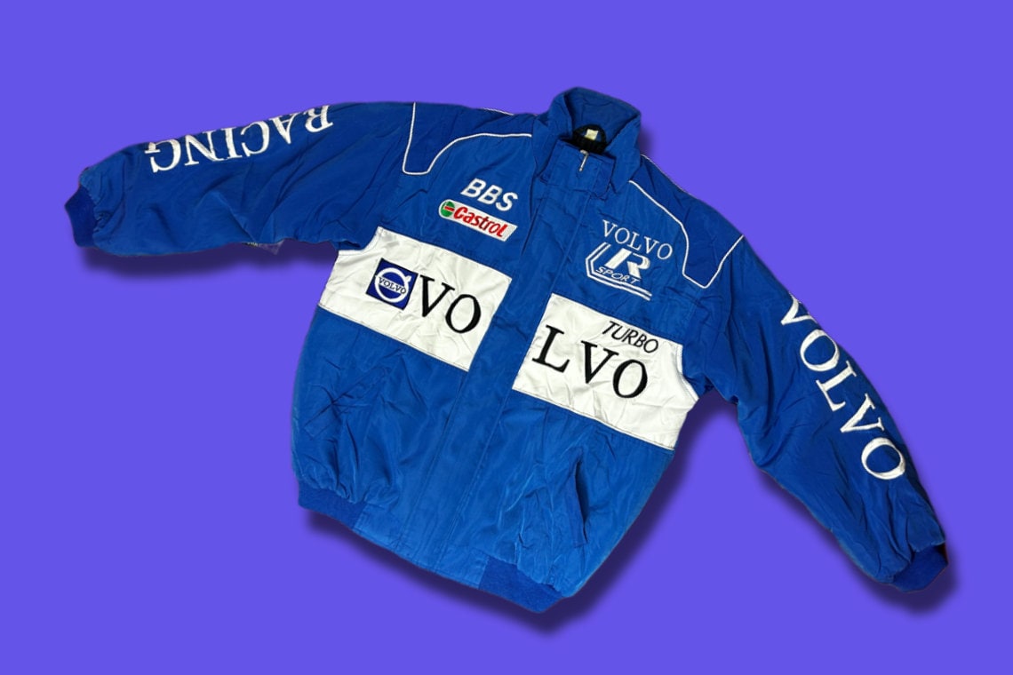 Vintage Volvo Racing Jacket L Size Volvo Sport Volvo Racing