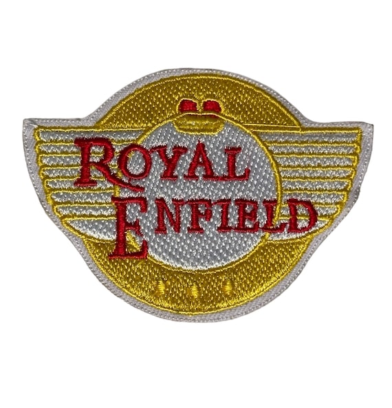 Toppa/distintivo stirato con ricamo Royal Enfield - Italia