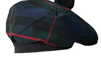 The Gunn Tartan Shanter Tammy Hat Tamaño libre (art cod J1)