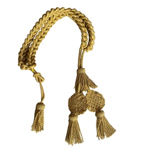Golden French  Nepolenic Rachets Cords Shako