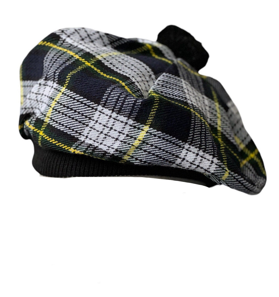 The Dress Gordon Tartan shanter tammy hat is a one-size (11)