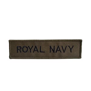 The Royal Navy Embroidery Patch