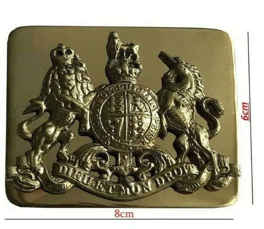 ヴィンテージブローチ イギリス紋章 dieu et mon droit B65 ヴィンテージブローチ イギリス紋章 dieu et mon droit B65