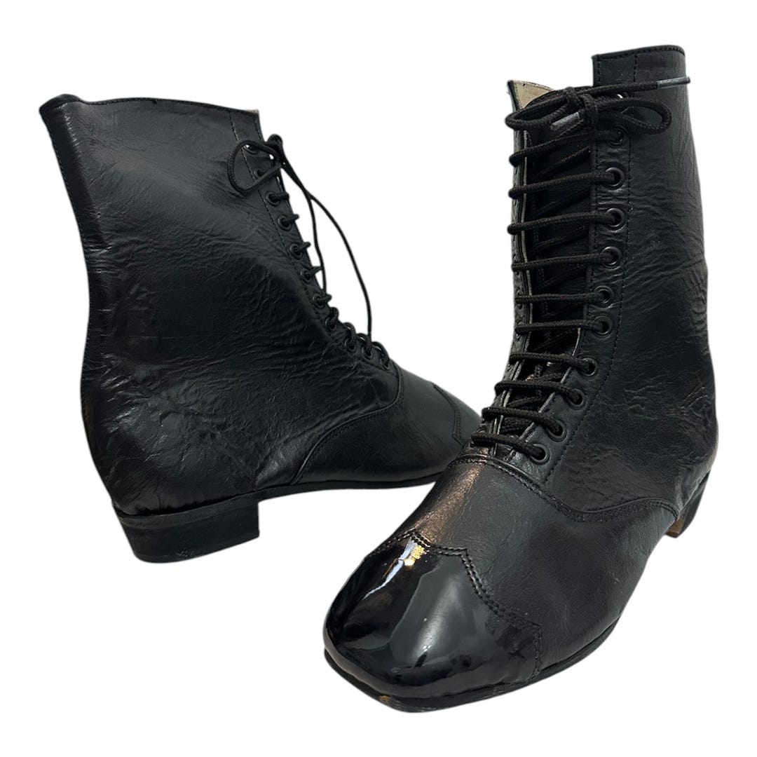Civil War Victorian1850's-1860 Woman's Balmoral Shoes - Etsy