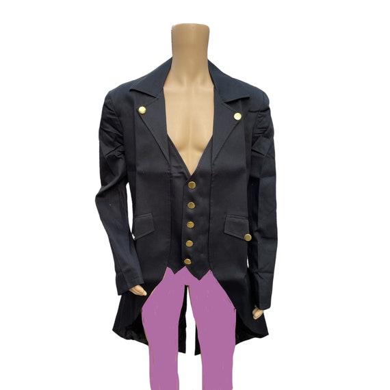 Giacca da uomo Vintage Steampunk Tailcoat gotico v... - Vicedeal Giacca da uomo Vintage Steampunk Tailcoat gotico v... - Vicedeal