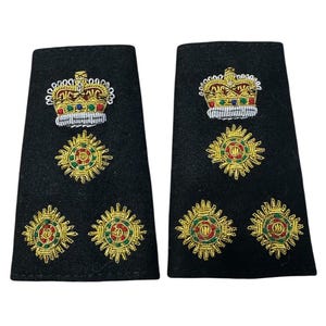 VPD Chief Constable Insignia shoulder board Epaulette