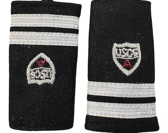 U.S Coast Guard Auxiliary shoulder board Enhanced ADSO,D-AD & BA