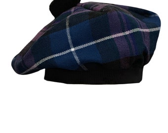 The Pride of Scotland Tartan Shanter Tammy Hat Free size (art cod J13)