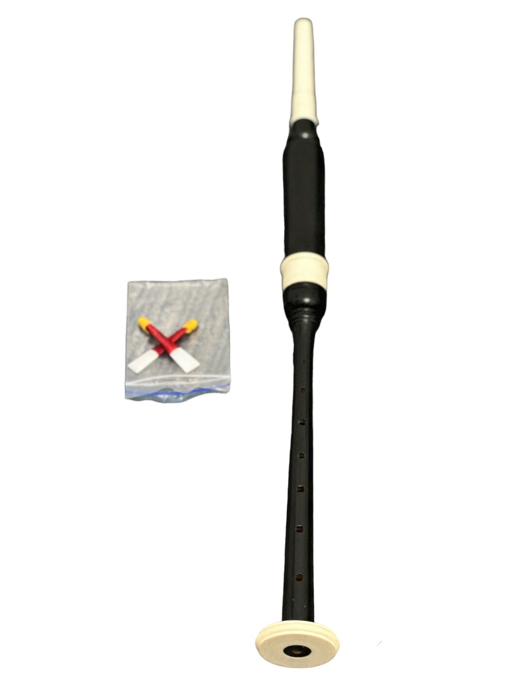 Createch Tools - Bagpipe Scozzese, Custodia Per Il Trasporto E Canne Da Pesca, Colore: Nero