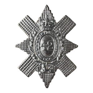 42nd Royal Highlanders Regiment of Foot, Glengarry Cap Badge, Black Watch