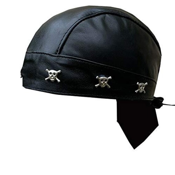 Unisex Bikerpunk Pirate Skull Cap 100 