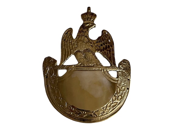 French Napoleonic 1812 Fusilier Shako Hat Plate - Etsy