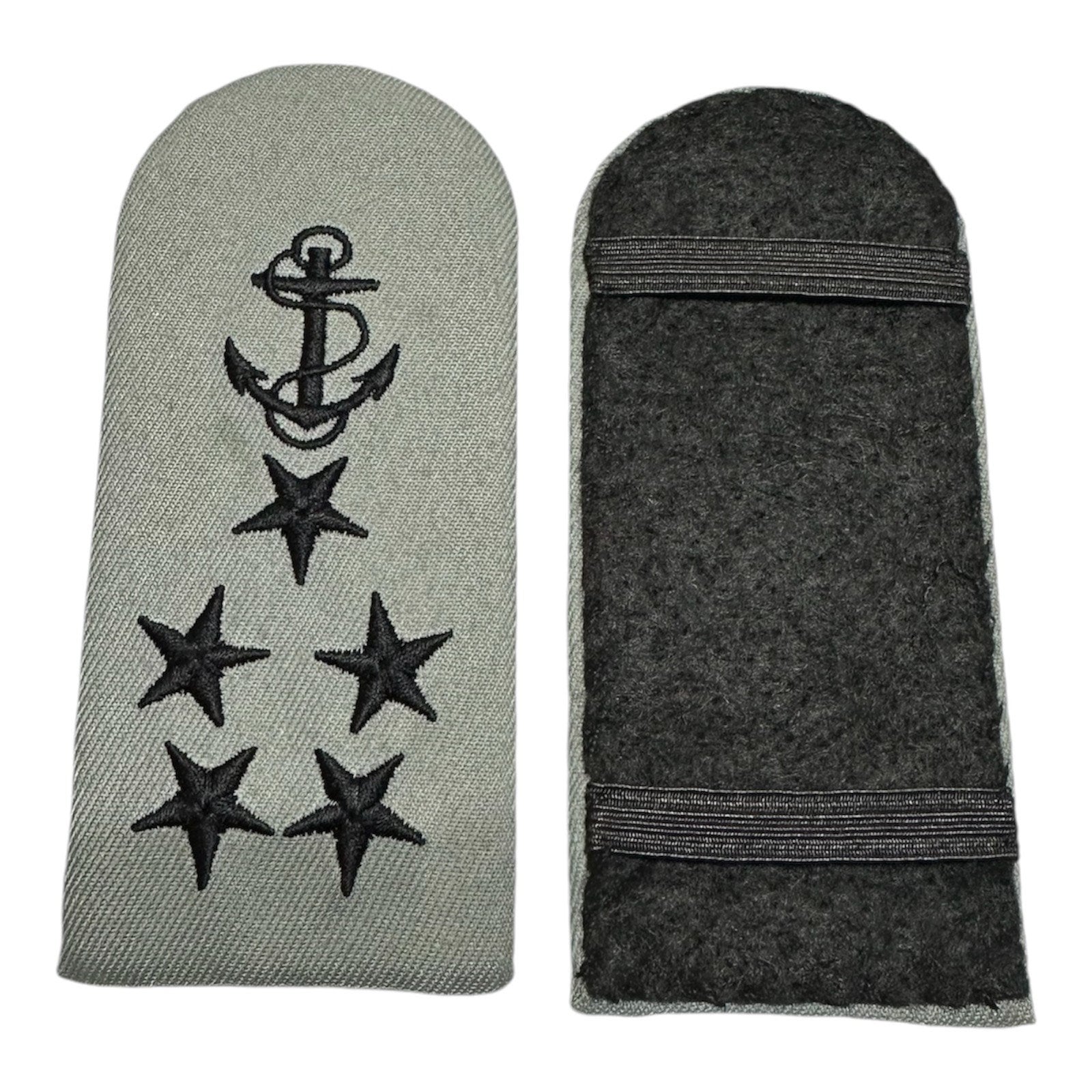 WWII U.S. Navy Admiral 5-star Shoulder Board Pair in Grey - Etsy