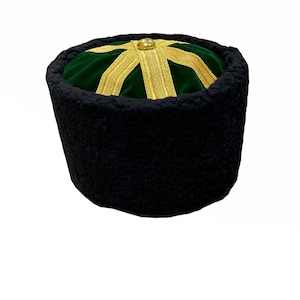 Napoleon pouf kalpak cap soldier history costume first world war