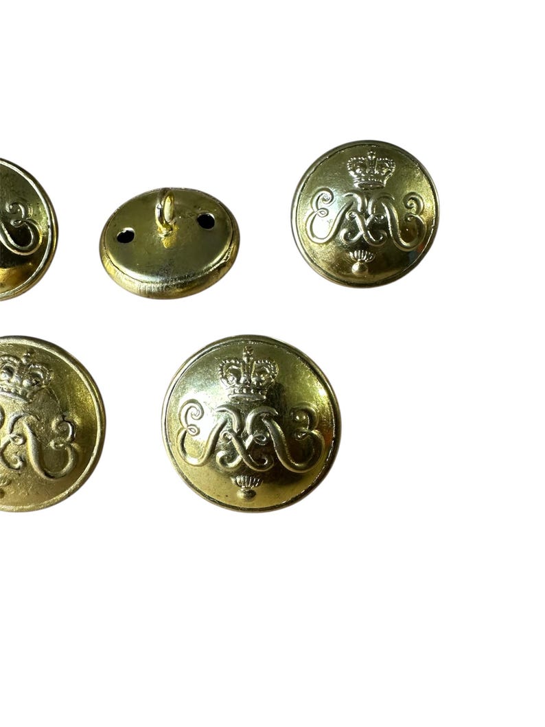 Grenadier Guards Officers Large Pattern Gilt Button Size: 22mm Set of 5 ...