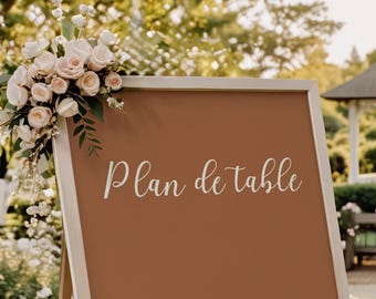 Adhesive stickers for table plan or Welcome, for wedding welcome sign, wedding sticker, personalized sticker