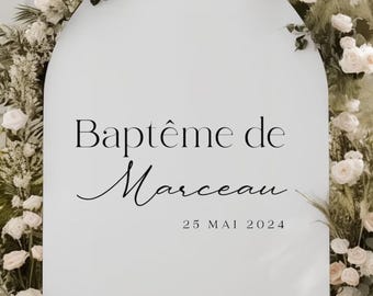 Customizable Vinyl Stickers for Baptism and Communion