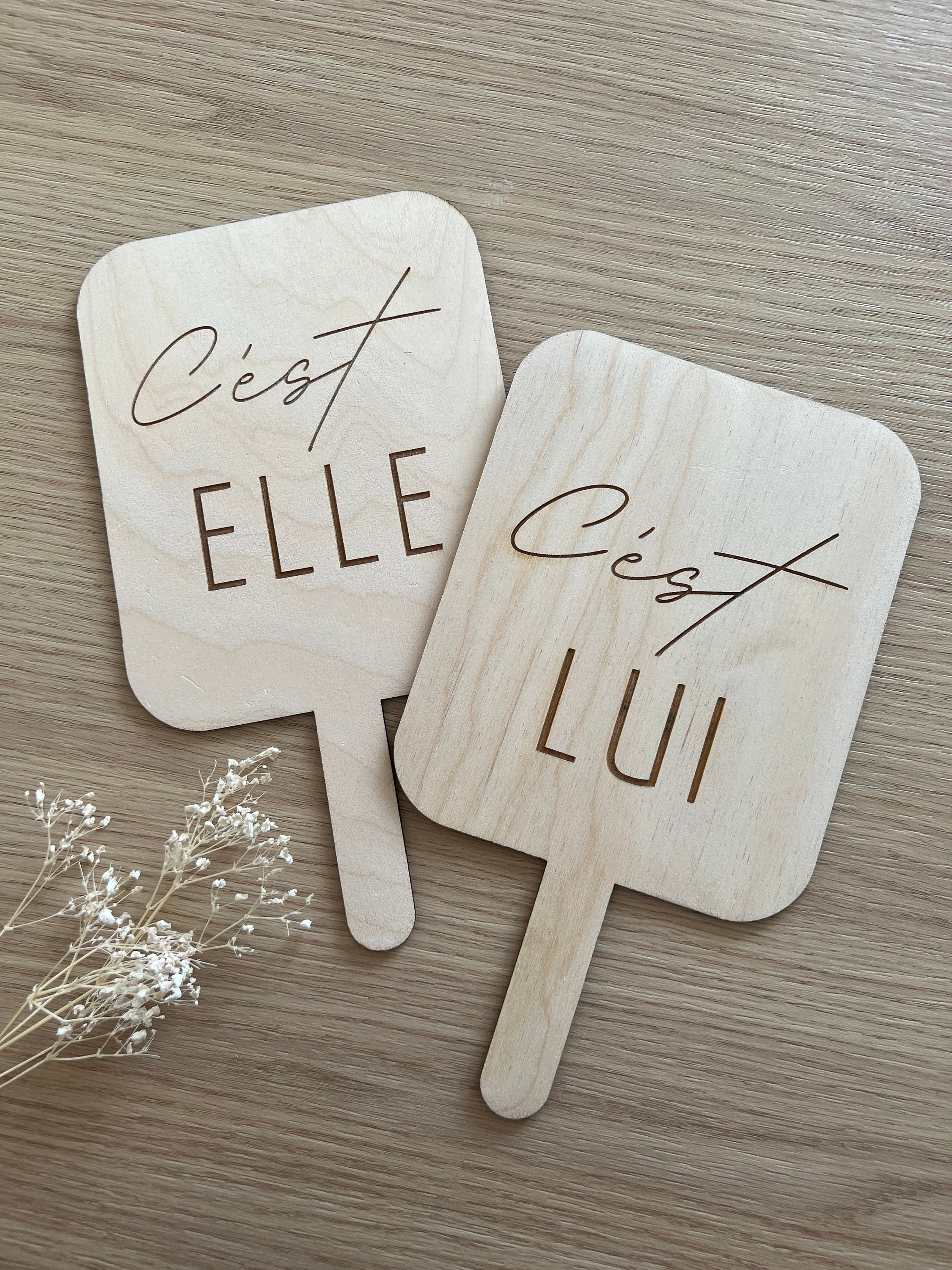 Jeu Elle Et Lui Pancarte à Imprimer Gratuitement Jeu des Mariés Lui/Elle en bois pancarte en bois jeu mariage - Etsy France
