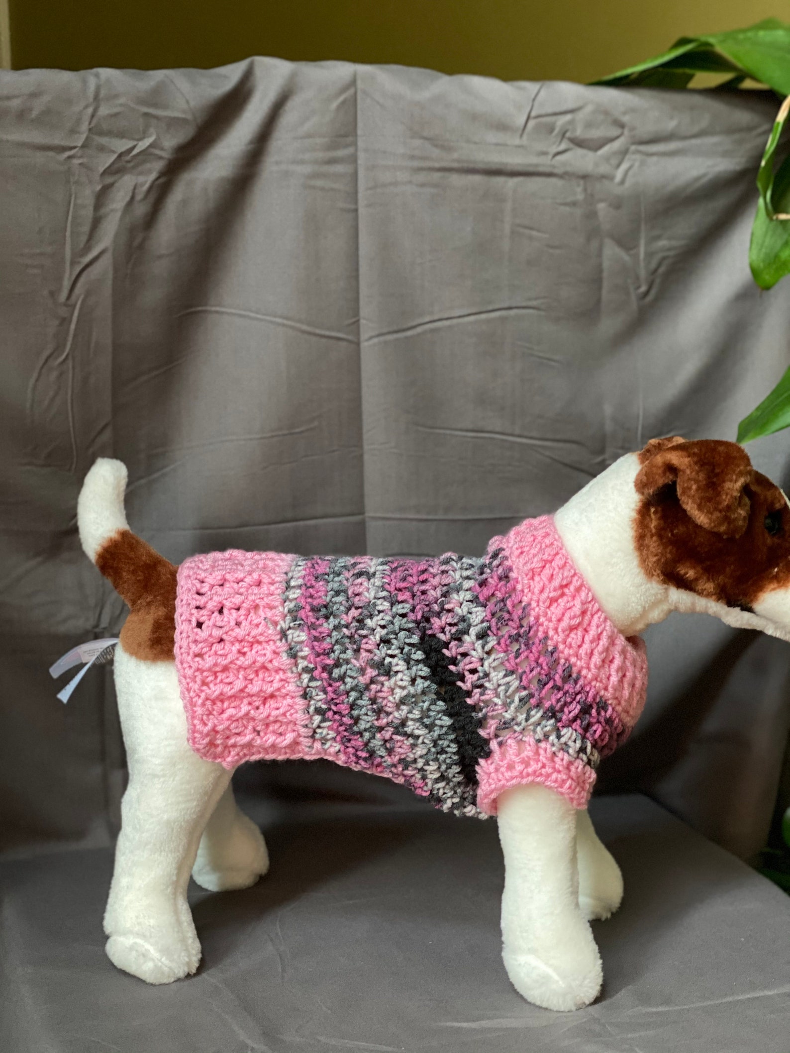 Pink Dog Sweater Etsy