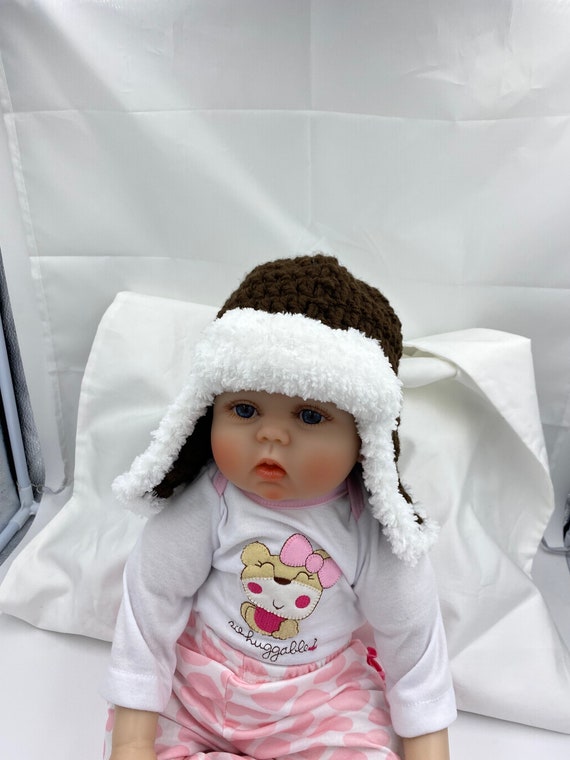 Newborn Trapper Hat/beanie | Etsy Australia