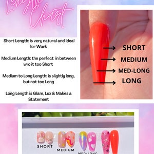 Split Love Pink & White Heart Custom Press On Nails image 9