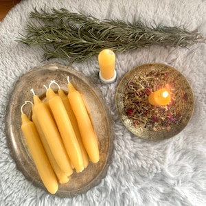 BEESWAX Chubbly Chime Spell Candles